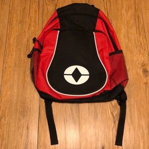 Leeds canvas tri-color backpack like new